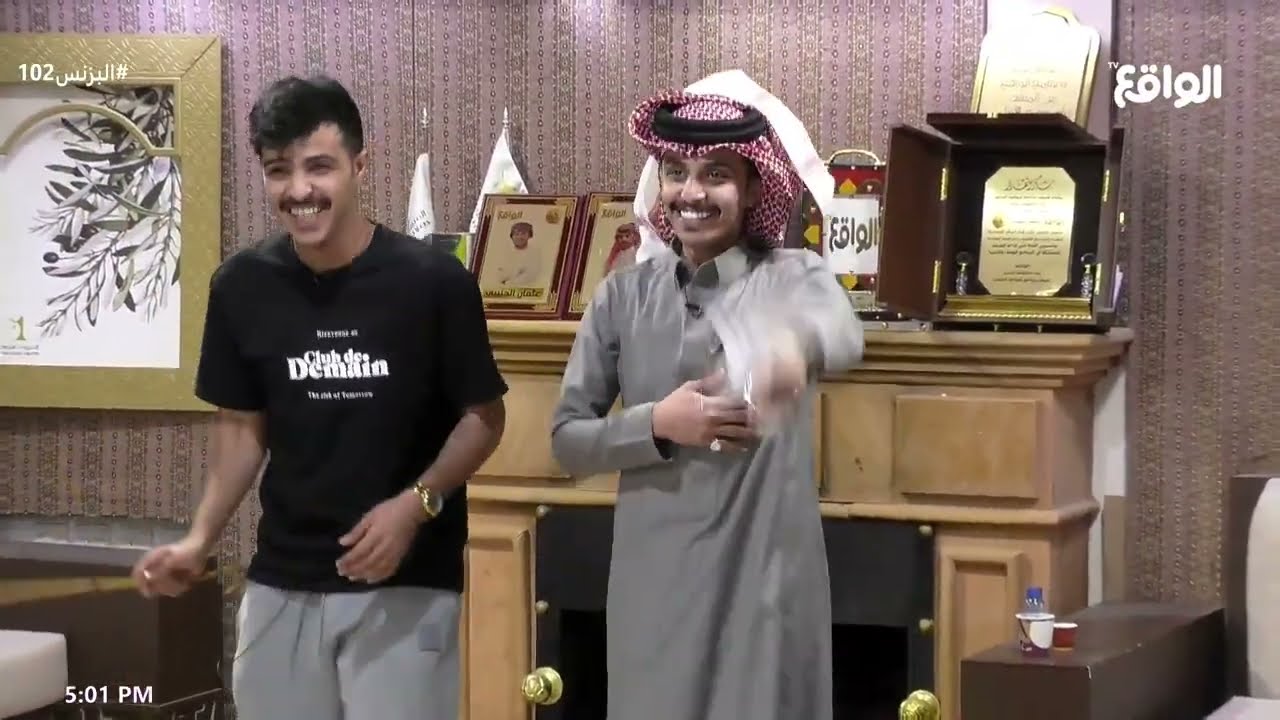 مشادة كلامية بين عبدالله الروقي وعبدالله الفريدي وسيف والمخرج يتدارك الوضع ! #البزنس102
