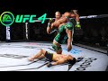 UFC4 Bruce Lee vs Marduk Tekken (EA SPORTS UFC 4)