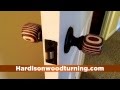 Woodturned Door Knobs