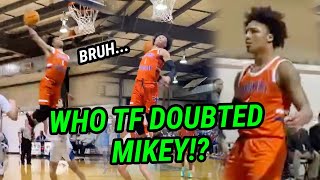 Mikey Williams GOES OFF After Coach Yells \\