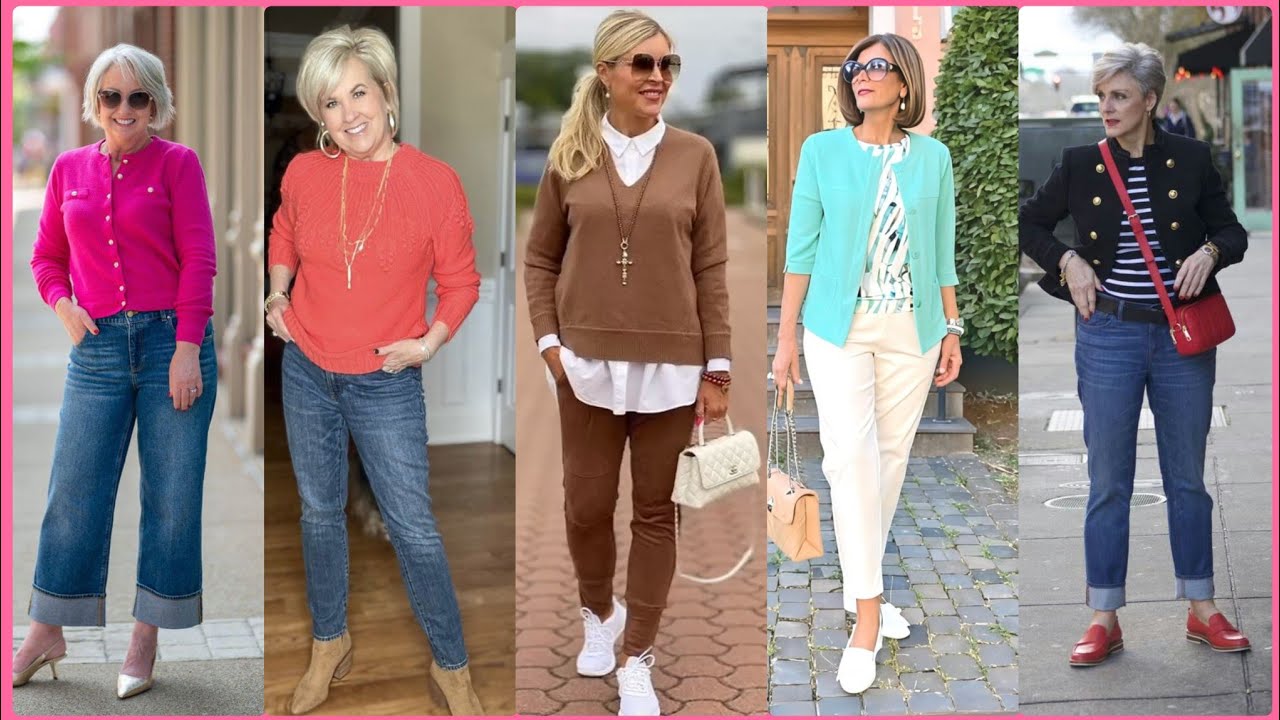 Natural Older Women OVER 50 60 70 | New Trends Fashion For Women |Spring/Summer Fall Fashion 2026