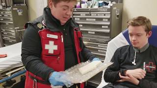 Mad River Mountain Ski Patrol - Splinting Upper Extremity