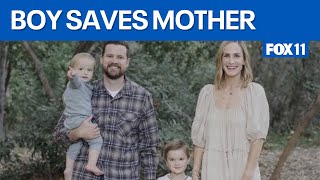 5-year-old hailed as hero after helping save mom crushed by tree