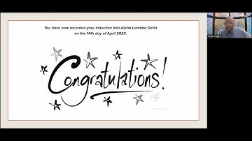 Alpha Lambda Delta National Induction Ceremony