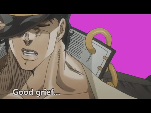 Jotaro Kujo Good Grief Green Screen