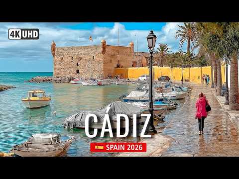CÁDIZ Walking Tour 🇪🇸 🌊 |  Spain’s Oldest City & Atlantic Coastal Charm! thumbnail