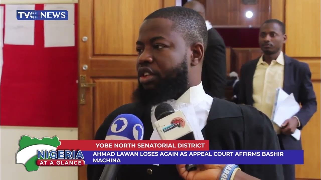 VIDEO:  Lawan Loses Again As Appeal Court Affirms Bashir Machina