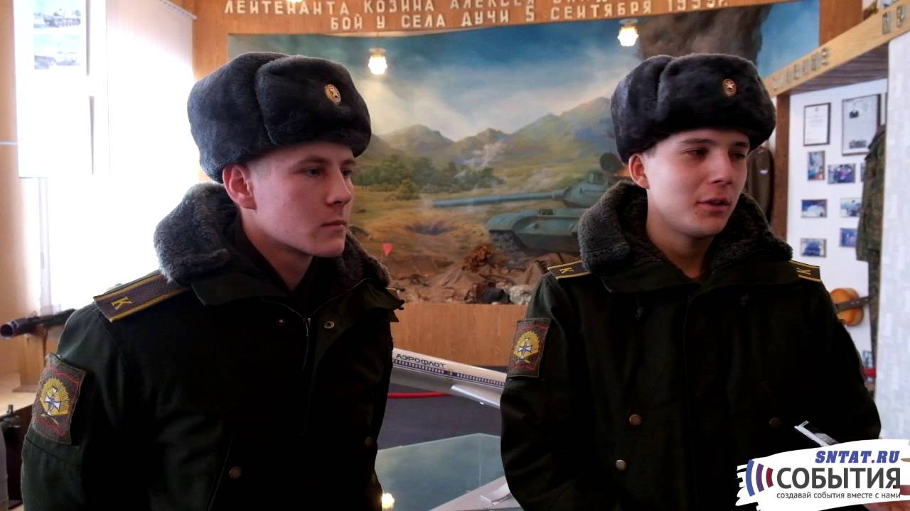 Курсанты Казанского танкового училища