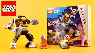 LEGO City 60428 Space Construction Mech – LEGO StopMotion Build Review