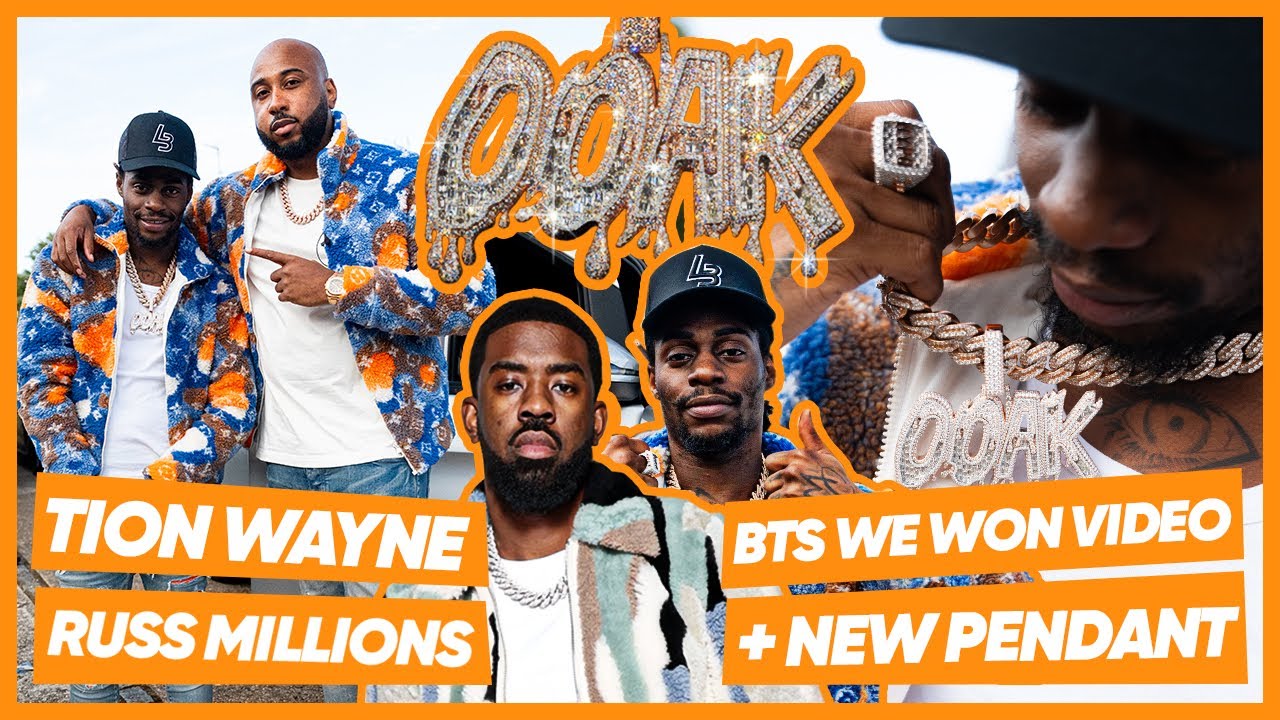 Russ Millions Reacts To His New Chain | Tion Wayne, Russ Millions - We ...