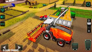 Big Farming Tractor Simulator Harvestr Real Farmer - Android Gameplay FHD screenshot 2