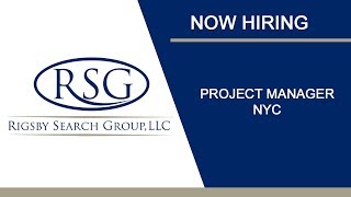 Environmental Project Manager Needed in NYC