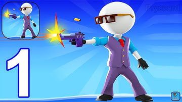 Gangster World: Raid the Land - Gameplay Walkthrough Part 1 Map 1 (iOS,Android)