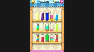 Water Sort Puzzle I Level 162 I  Facebook I SOLVED