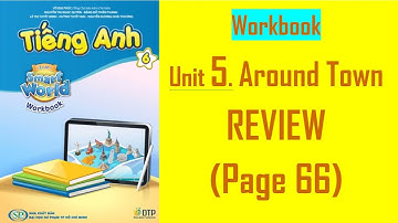 BÀI TẬP TIẾNG ANH LỚP 6 MỚI ( Workbook - I Learn Smart World) - Unit 5. Around Town -  REVIEW