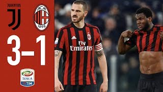 Highlights Juventus 3-1 AC Milan - 31\/03\/2018 Matchday 30 Serie A 2017\/18