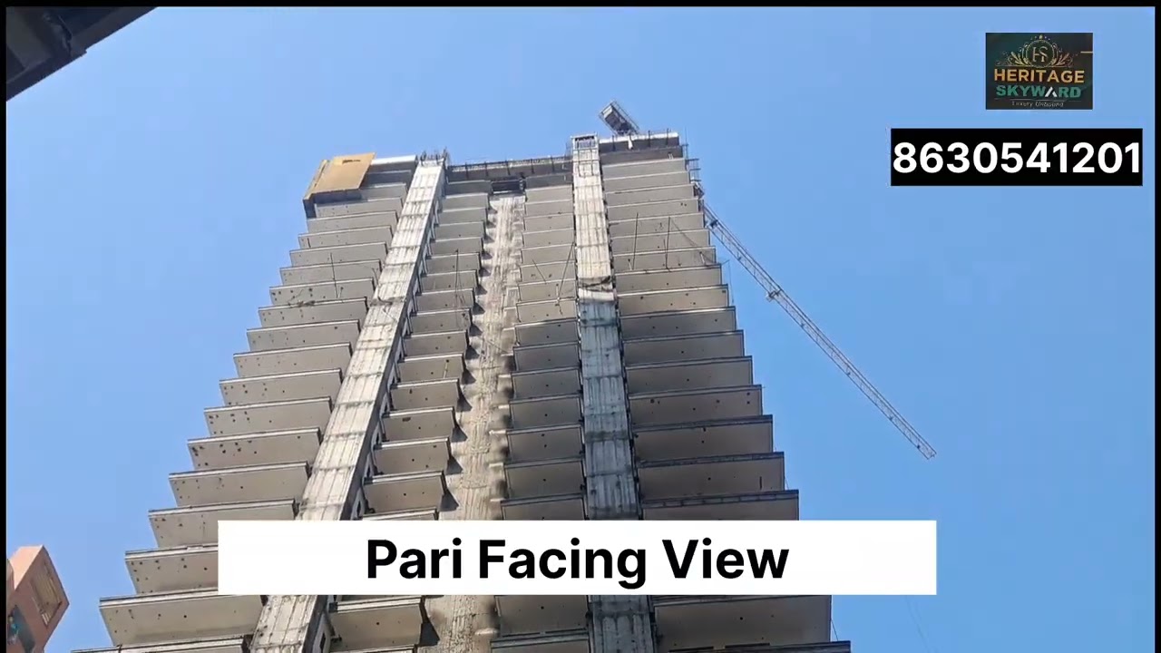 Vrinda Heritage Skyward 3bhk site Tour #3bhk #india #flats 