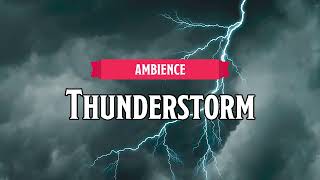 Thunderstorm | D&D/TTRPG Ambience | 1 Hour by Bardify 68,340 views 1 year ago 1 hour, 3 minutes