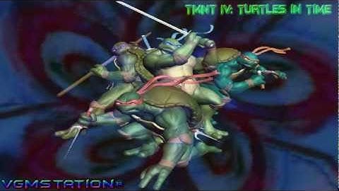 TMNT IV: Turtles in Time - Technodrome: The Final Shell Shock