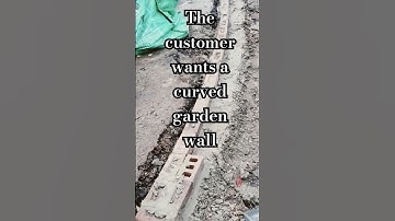 Garden wall project #landscaping #gardendesign #brick
