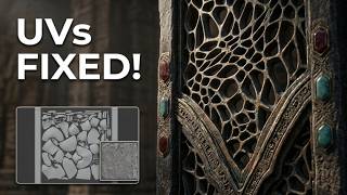 Gate Maya UV Unwrap | Overlapping  and Texturing in Substance