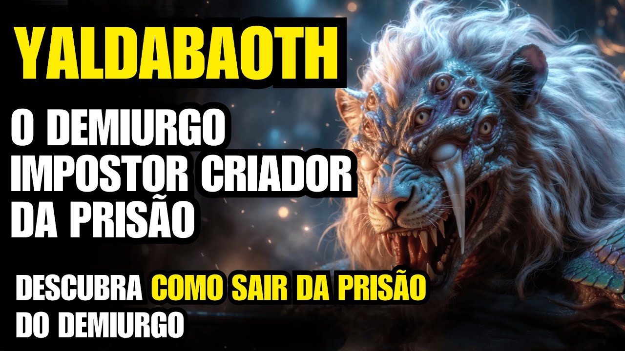 O DEMIURGO VACILOU - DESCUBRA A CHAVE PARA SAIR DA PRISÃO