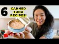 6 EASY CANNED TUNA RECIPE DISHES – Tasty Canned Tuna Cooking Hack! (How To Cook 6 Meals!)