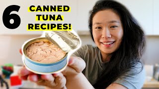 6 EASY CANNED TUNA RECIPE DISHES - Tasty Canned Tuna Cooking Hack! (How To Cook 6 Meals!)