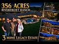 $6.75M Tulsa-Area Ranch on 356 Acres 🤯 Riverfront Luxury Estate Tour