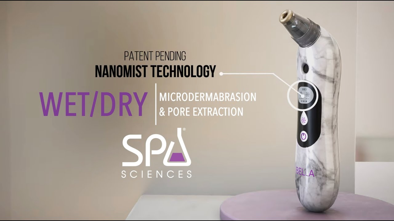 The BELLA Wet/Dry Diamond Microdermabrasion & Pore Cleaner By Spa