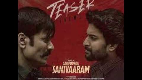 Not A Teaser| 1 Hour Loop|The Marvel Guy ,Saripodhaa Sanivaaram