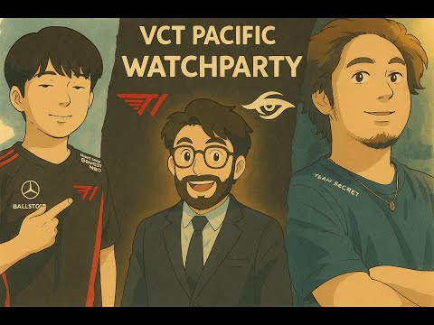 [Watchparty] T1 vs TEAM SECRET | VCT Pacific 2025 - Stage 1