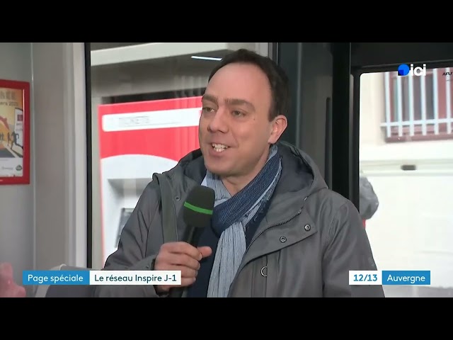 JT France 3 du 19 décembre 2025 - Réseau #inspire #clermontferrand