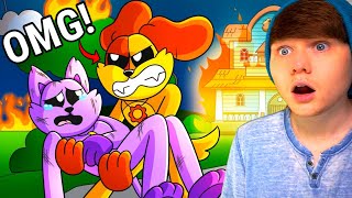 SAVED by DOGDAY?! (Cartoon Animation) @GameToonsOfficial REACTION!