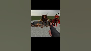 I DESTROY INSTANT ITALIAN BRAINROT NEXTBOTS IN PLAYGROUND MOD GMOD SANDBOX IN SPACE #shortsfeed