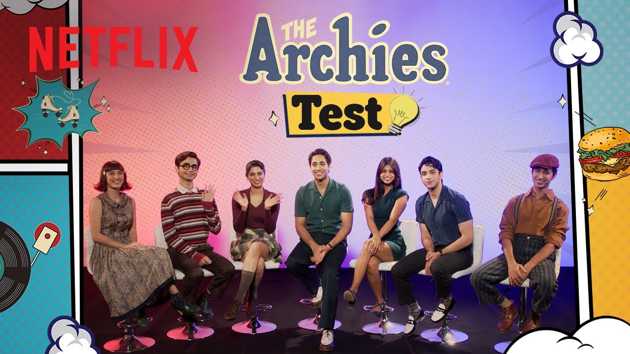 ⁣The cast of The Archies Take The Archies Trivia Test | Netflix India