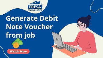 Hoe genereer ik een debetnota-voucher vanuit een taak in de Fresa-applicatie?