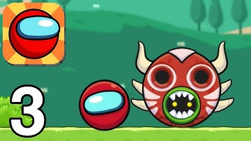 Bounce Ball 6: Red Bounce Ball Hero Gameplay Walkthrough part 3 (iOS,Android)