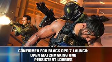 GEEN SBMM bij de lancering van Black Ops 7 en permanente lobby