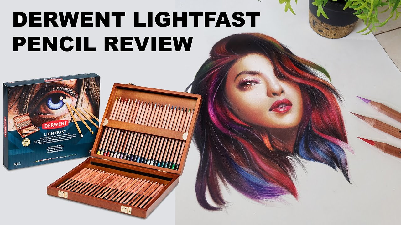 Almost the best professional colored pencils - Derwent Lightfast review