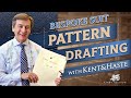 Drafting A Bespoke Suit Jacket | Double Bespoke Commission with Kent & Haste London