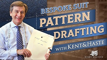 Drafting A Bespoke Suit Jacket | Double Bespoke Commission with Kent & Haste London