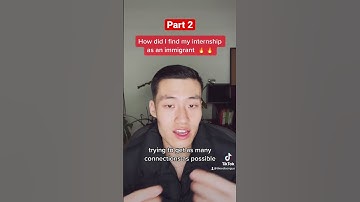 How I got my first software engineer internship as an immigrant. From a millionaire  part 2