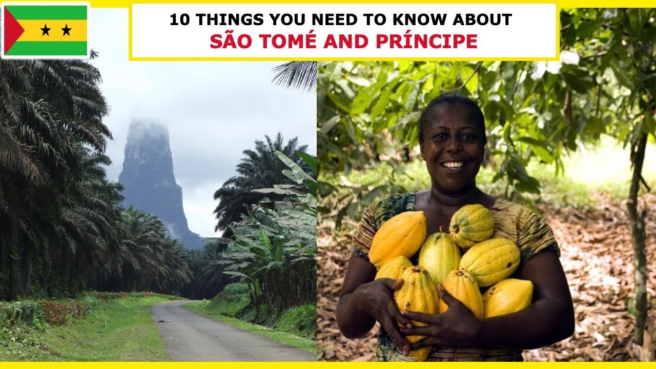 10 things about SÃO TOMÉ AND PRÍNCIPE Africa's second smallest country🇸🇹