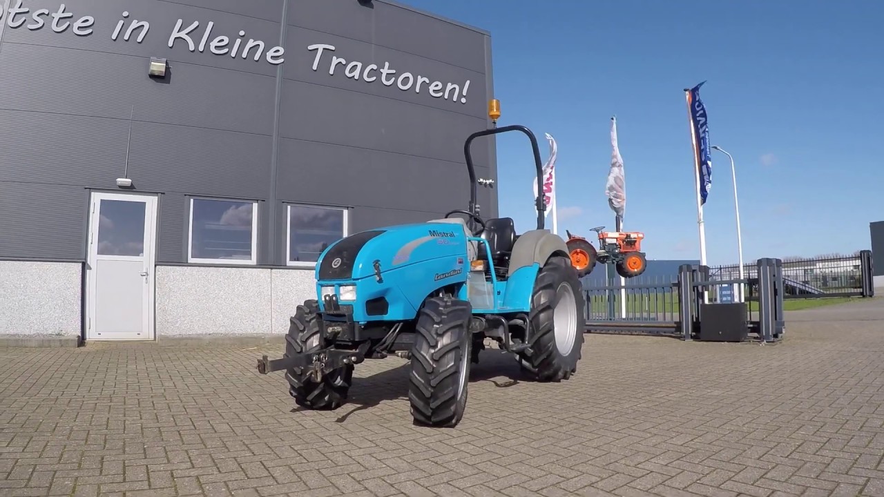 Landini Mistral America 50 4wd HST / 02403 Draaiuren / Fronthef + PTO