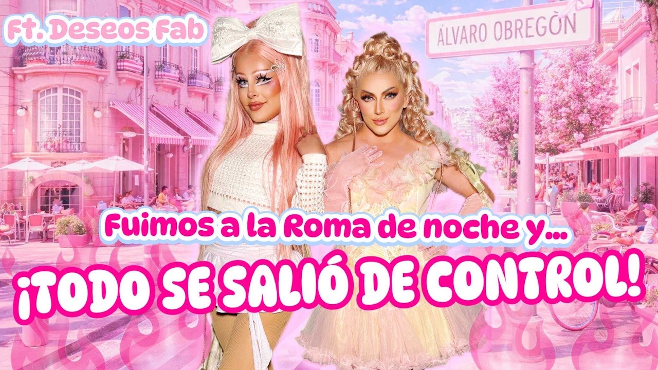 Fuimos a la Roma de noche y ¡TODO SE SALIÓ DE CONTROL! 🔥🥵 Ft. @deseosfab| Damian Cervantes