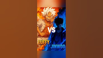 Luffy Gear 5 vs Sung Jinwoo - Ultimate Anime Power Clash!