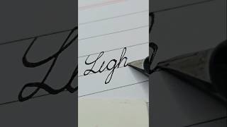 Light 🕯️🕯️#writing #relaxing #handwriting ....