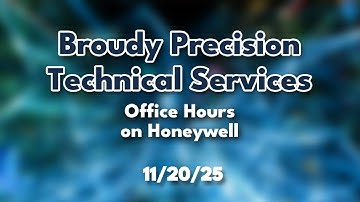 11/20/2025 - Office Hours on Honeywell | Engineering Starter Kit for Optimizer VAV and Unitary