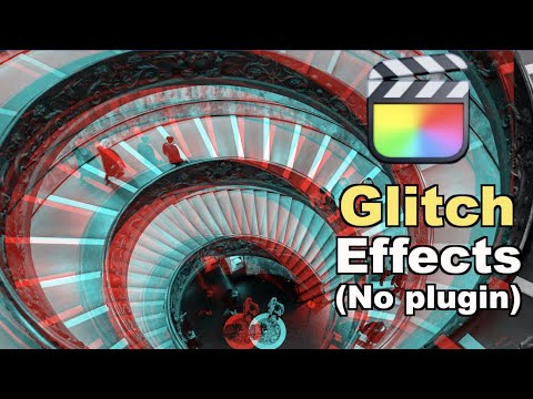SIMPLE GLITCH EFFECT (no plugin) | Final Cut Pro X Tutorial